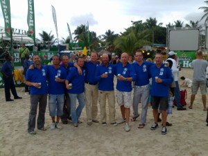 1e plaats Heineken Regatta Sint Maarten 2010 Aquaholics